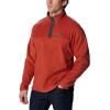 imageColumbia Mens Steens Mountain Half Snap Pullover JacketWarp Red  Shark