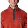 imageColumbia Mens Steens Mountain Half Snap Pullover JacketWarp Red  Shark