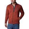 imageColumbia Mens Sweater Weather Full ZipWarp Red Heather