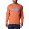 imageColumbia Mens Tumalo Creek CrewDesert OrangeBordered Csc