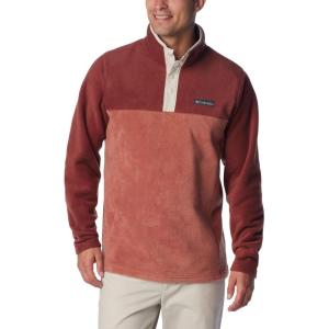 imageColumbia Mens Steens Mountain Half Snap Pullover JacketAuburnSpiceDark Stone