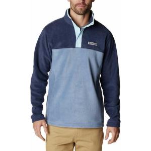 imageColumbia Mens Steens Mountain Half Snap Pullover JacketBluestoneCollegiate NavySky Blue