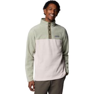 imageColumbia Mens Steens Mountain Half Snap Pullover JacketDark StoneSafari