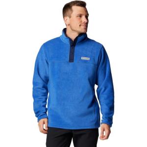 imageColumbia Mens Steens Mountain Half Snap Pullover JacketMountain BlueCollegiate Navy
