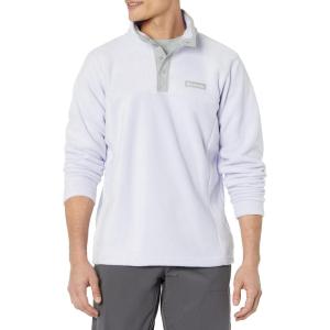 imageColumbia Mens Steens Mountain Half Snap Pullover JacketPurple TintColumbia Grey