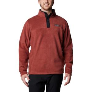 imageColumbia Mens Steens Mountain Half Snap Pullover JacketSpiceBlack