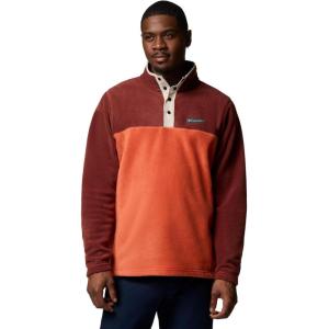 imageColumbia Mens Steens Mountain Half Snap Pullover JacketTuscanSpice