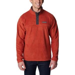 imageColumbia Mens Steens Mountain Half Snap Pullover JacketWarp Red  Shark
