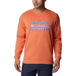 imageColumbia Mens Tumalo Creek CrewDesert OrangeBordered Csc