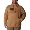 imageColumbia Mens PHG Game Flag Ii HoodieSahara  Cordovan Big Game Flag