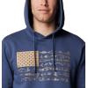 imageColumbia Mens PHG Game Flag Ii HoodieZincIron Cast  Blast Flag