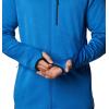 imageColumbia Mens Park View Fleece Full Zip HoodieBright Indigo HeatherCollegiate Navy