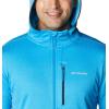 imageColumbia Mens Park View Fleece Full Zip HoodieCompass Blue Heather