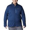 imageColumbia Mens Park View Fleece Full ZipCollegiate Navy Heather