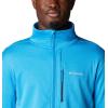 imageColumbia Mens Park View Fleece Full ZipCompass Blue Heather