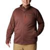 imageColumbia Mens Park View Fleece Full ZipLight Raisin Heather