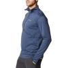 imageColumbia Mens Park View Fleece Half ZipCollegiate Navy Heather  Legacy