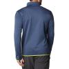 imageColumbia Mens Park View Fleece Half ZipCollegiate Navy Heather  Legacy