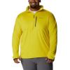 imageColumbia Mens Park View Fleece Half ZipLaser Lemon Heather