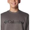 imageColumbia Mens Trek CrewCharcoal Heather  Csc Branded Logo