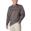 imageColumbia Mens Trek CrewCharcoal Heather  Csc Branded Logo