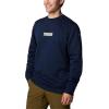 imageColumbia Mens Trek CrewCollegiate NavyPuff Box Gem Logo