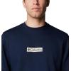 imageColumbia Mens Trek CrewCollegiate NavyPuff Box Gem Logo
