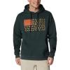 imageColumbia Mens PHG Game Flag Ii HoodieDark ForestSahara Waterfowl Flag