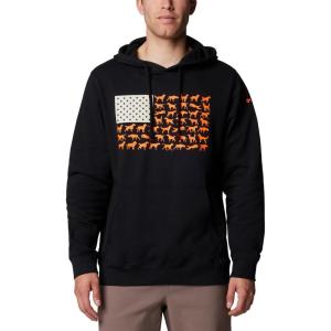 imageColumbia Mens PHG Game Flag Ii HoodieBlackBlaze Dog Flag