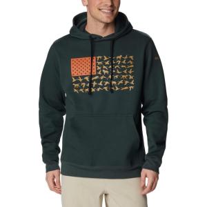 imageColumbia Mens PHG Game Flag Ii HoodieDark ForestSahara Waterfowl Flag