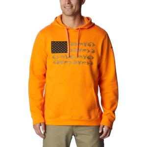 imageColumbia Mens PHG Game Flag Ii HoodiePhg Orange  Black Game Flag