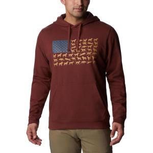 imageColumbia Mens PHG Game Flag Ii HoodieRed Rocks  Sahara Dog Flag