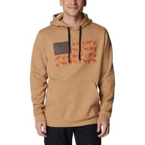 imageColumbia Mens PHG Game Flag Ii HoodieSahara  Cordovan Big Game Flag