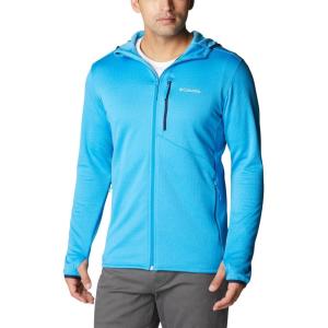 imageColumbia Mens Park View Fleece Full Zip HoodieCompass Blue Heather