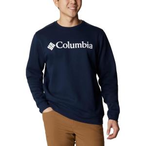 imageColumbia Mens Trek CrewCollegiate Navy  Csc Branded Logo