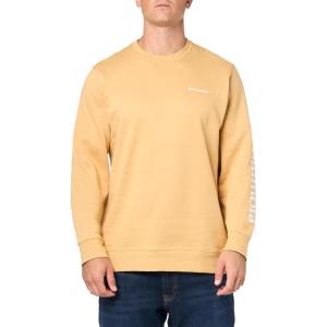 imageColumbia Mens Trek CrewLight CamelCsc Sleeve Logo