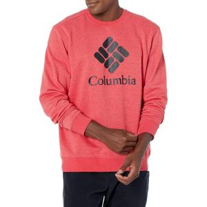 imageColumbia Mens Trek CrewMountain Red HeatherCsc Stacked Logo