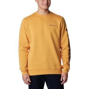 imageColumbia Mens Trek CrewRaw Honey  Csc Sleeve Logo