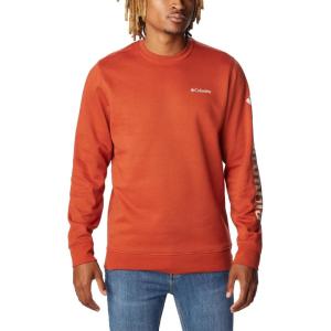 imageColumbia Mens Trek CrewWarp Red Csc Sleeve Logo