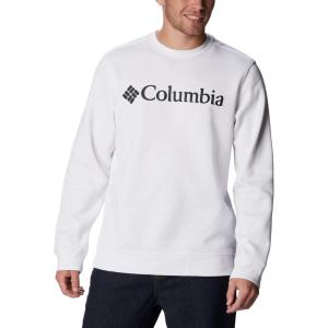 imageColumbia Mens Trek CrewWhite  Csc Branded Logo