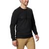 imageColumbia Mens M Logo Fleece CrewBlack Puff Logo