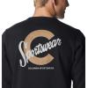 imageColumbia Mens M Logo Fleece CrewBlackC Sportswear 2