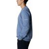 imageColumbia Mens M Logo Fleece CrewBluestoneCsc Stacked Frame Camo