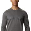 imageColumbia Mens M Logo Fleece CrewCharcoalBlack