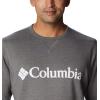 imageColumbia Mens M Logo Fleece CrewCity Grey HeatherCsc Branded Logo