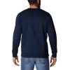 imageColumbia Mens M Logo Fleece CrewCollegiate Navy  Bluestone Vertical Spli