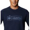 imageColumbia Mens M Logo Fleece CrewCollegiate NavyBluestone Csc Sleeve