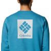 imageColumbia Mens M Logo Fleece CrewDeep Marine Heather