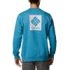 imageColumbia Mens M Logo Fleece CrewDeep Marine Heather