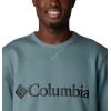 imageColumbia Mens M Logo Fleece CrewMetalCsc Branded Logo